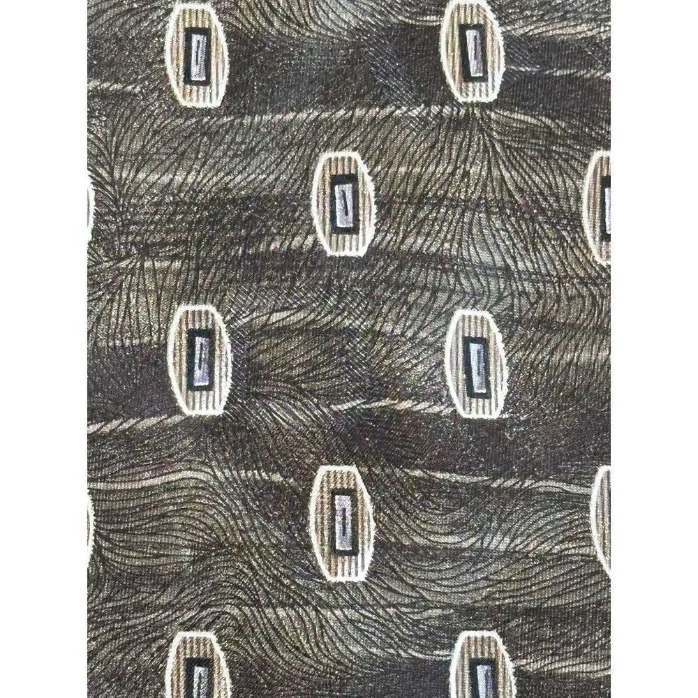 Stringbeans Men Neck Tie Classic Multicolor Green 100% Polyester Made in USA